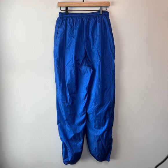 Vintage On Your Mark Women's Tracksuit Windbreaker Jacket & Pants Blue Medium - Picture 12 of 13